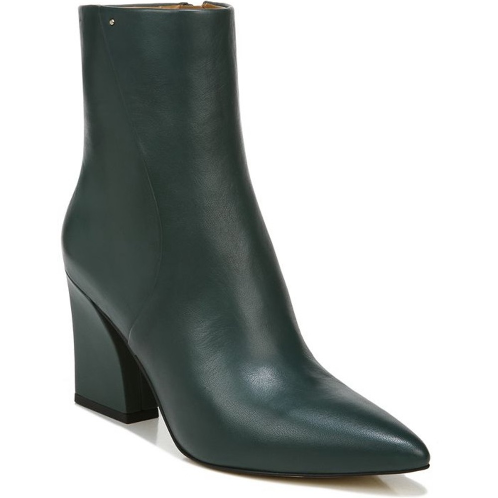 Franco Sarto Vesi Leather Bootie English Green